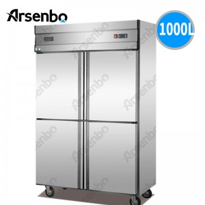 Congélateur vertical et réfrigérateur pour les boissons de la cuisine commerciale, les restaurants et les hôtels
